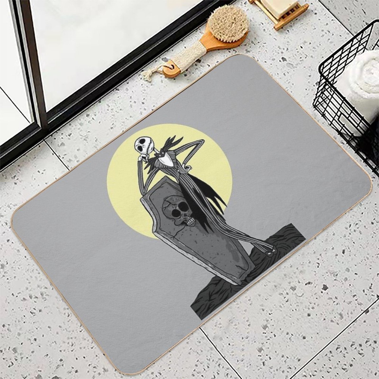 Jack Skellington  Rapid-Drying Bath Mat