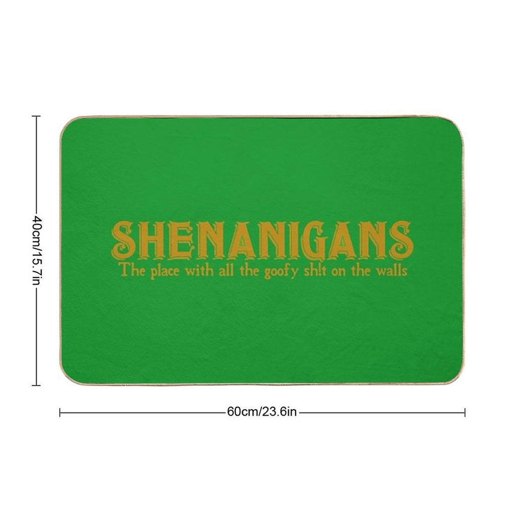 Shenanigans (The Place with All The Goofy S#it on The Walls)!  Rapid-Drying Bath Mat