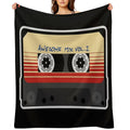 Awesome, Mixtape Vol 2, Cassette, Retro, Versatility Throw Blanket