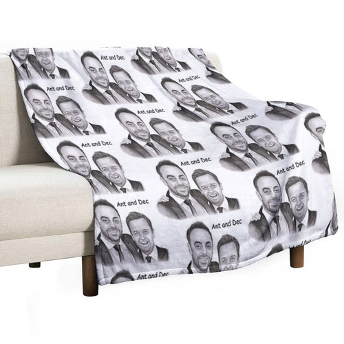 Ant And Dec Lightweight Throw Blanket