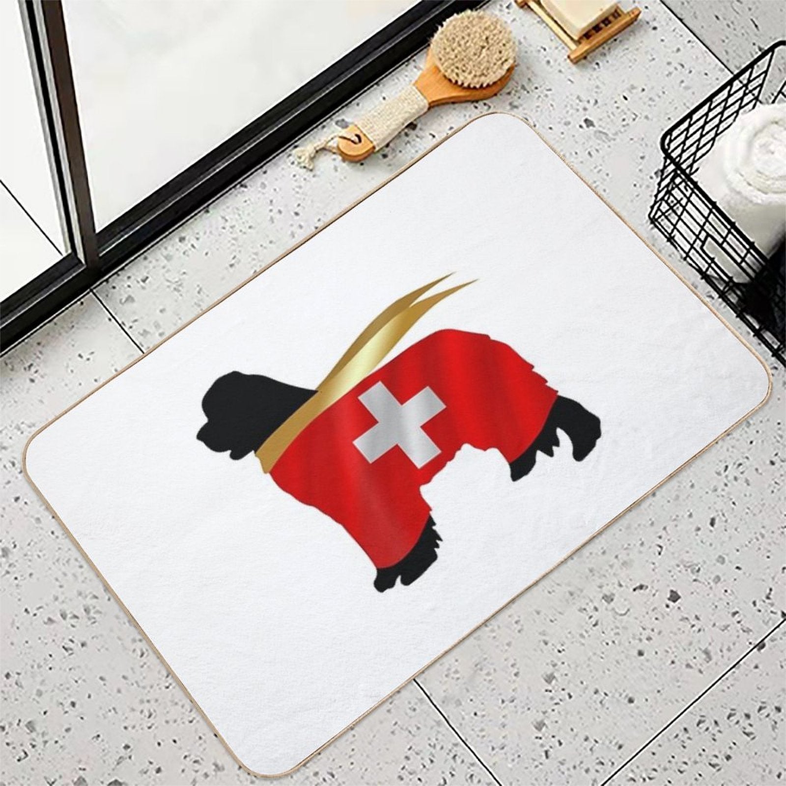 Newfoundland of Switzerland Durable Bath Mat