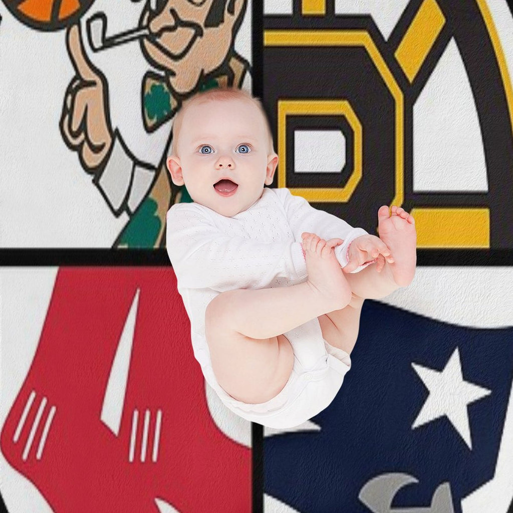 Boston Sports Velvety-soft Throw Blanket