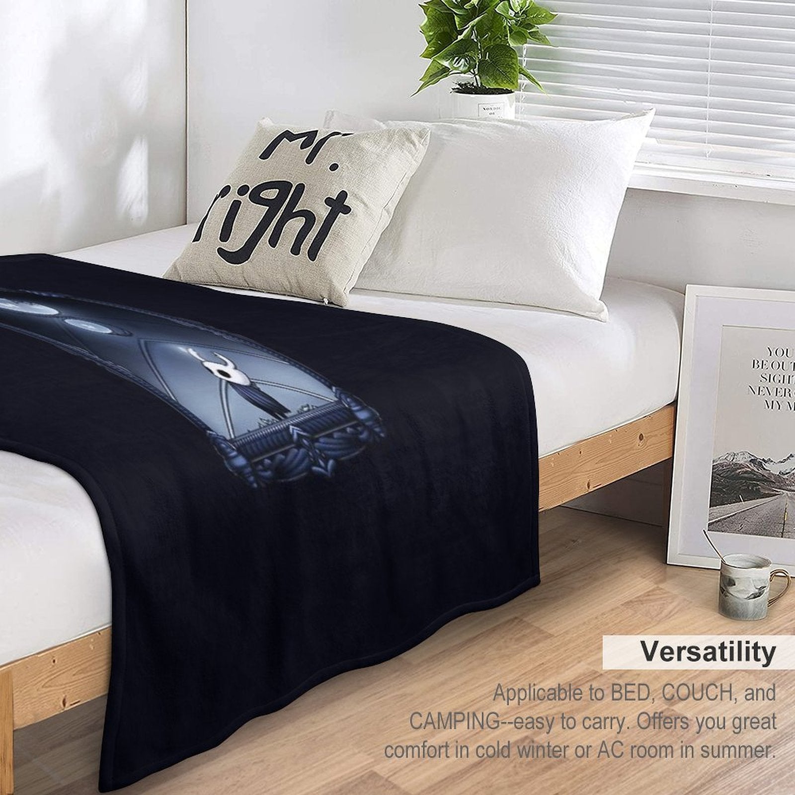 Broken Light Travel-friendly Throw Blanket
