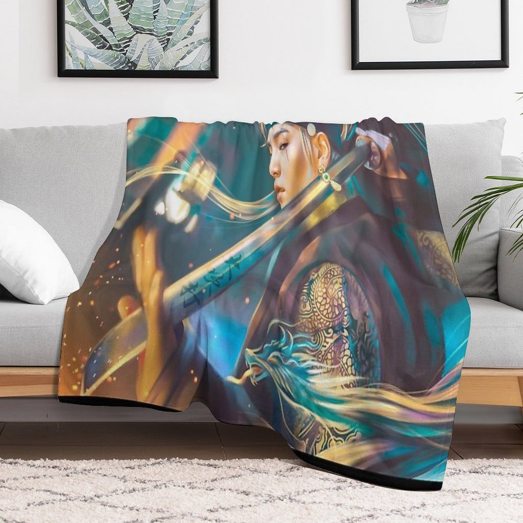Agust D Daechwita Multi-functional Throw Blanket