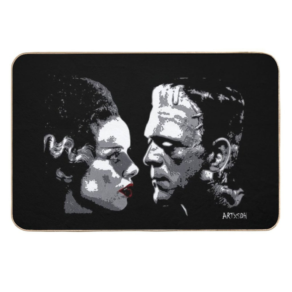 For The Love of Frank  Repositionable Bath Mat