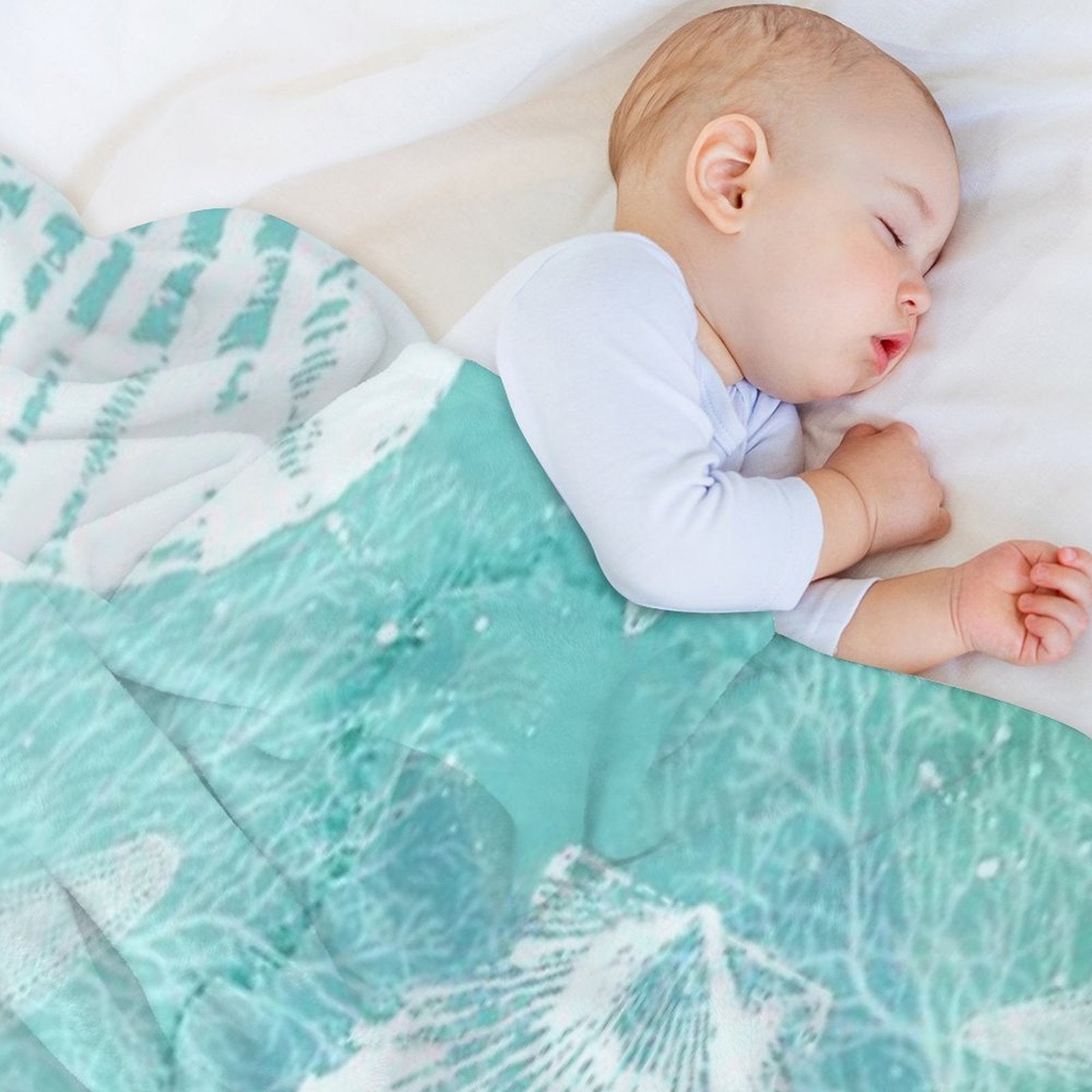 Coastal Sustainable Throw Blanket