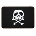 Old School Punk Rock Skull  Eco-Friendly Bath Mat