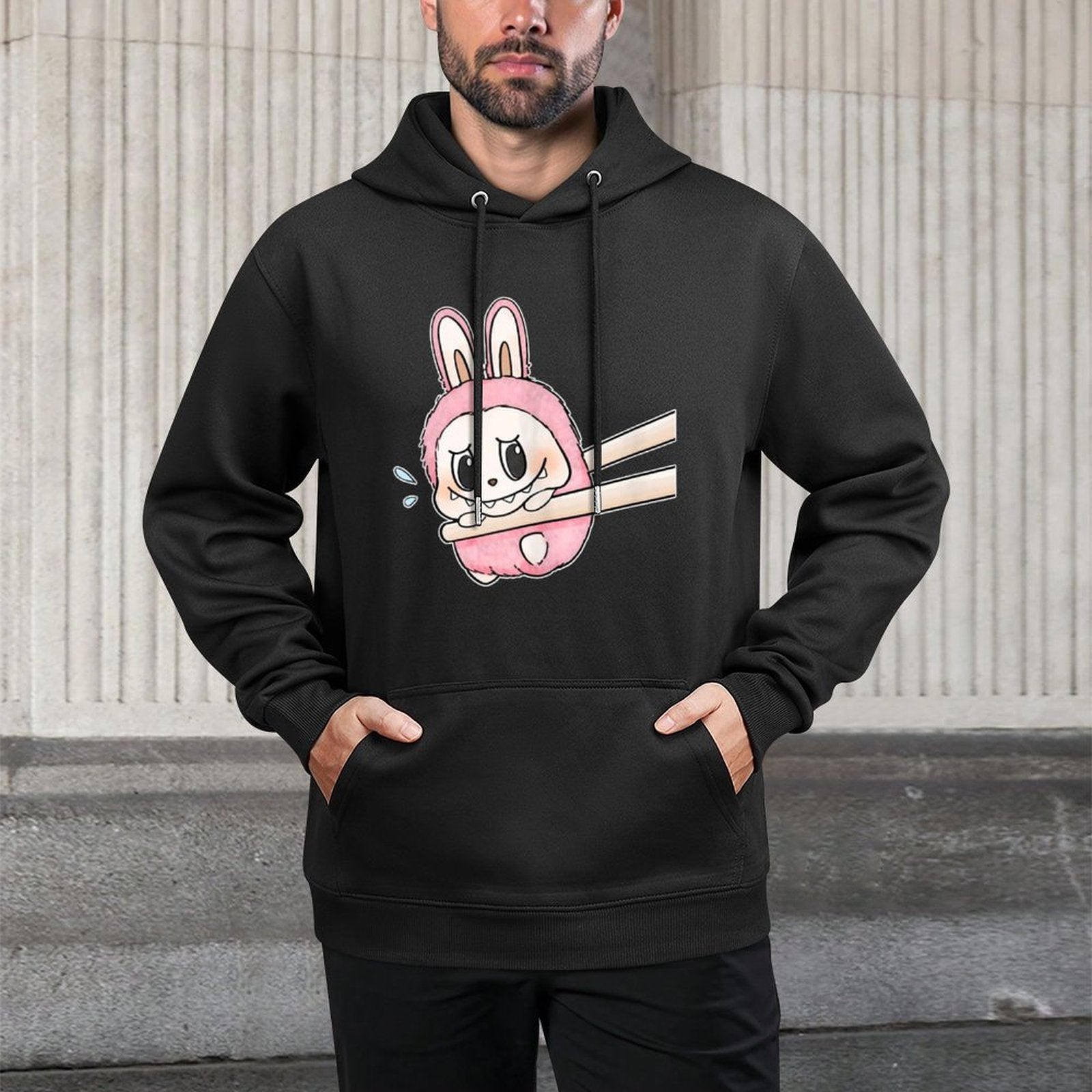 Labubu Lover Cute Funny Labubu The Monsters Christmas Women Shrink-Resistant Hoodie