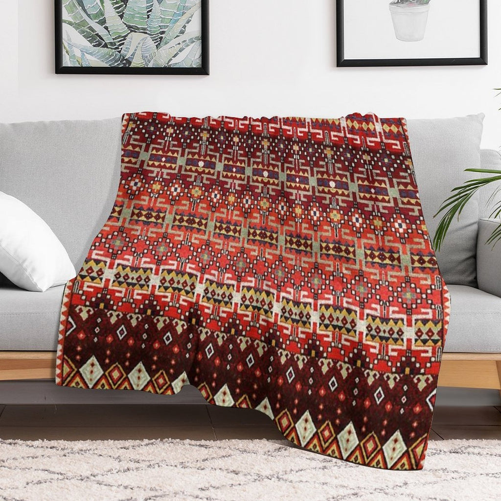 Bohemian Pattern Design Gift-ready Throw Blanket