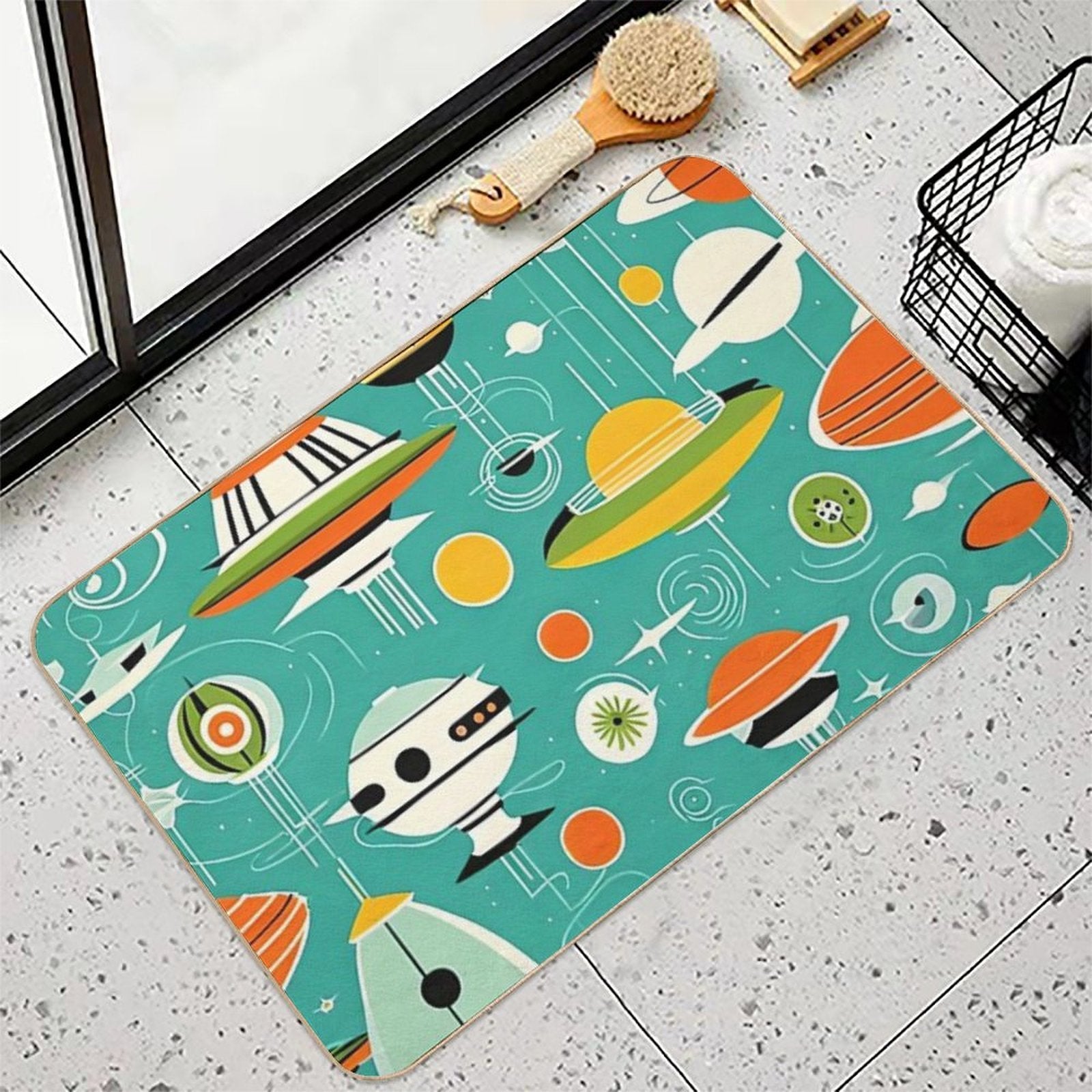 Atomic Bombs  Eco-Friendly Bath Mat