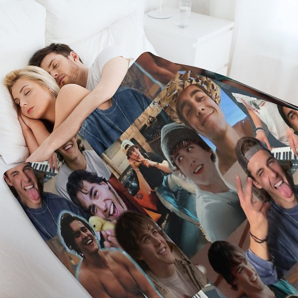 Charlie Gillespie Collage Comfort Throw Blanket