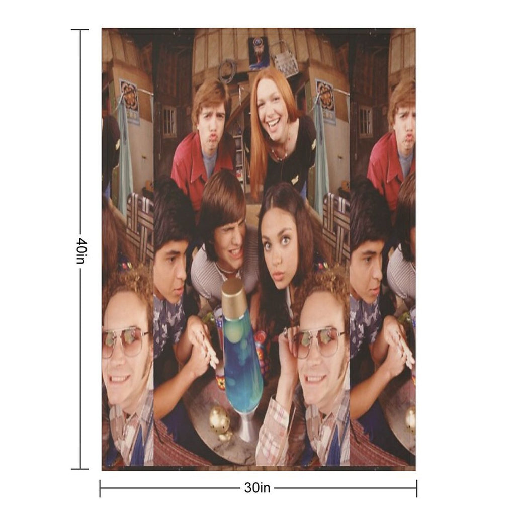 That 70s Show Fish Eye Photo Durable Throw Blanket