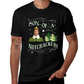 Kids Elf Buddy Son-Of-A-Nutcracker Tree Text Poster  Oversized Silhouette T-Shirt
