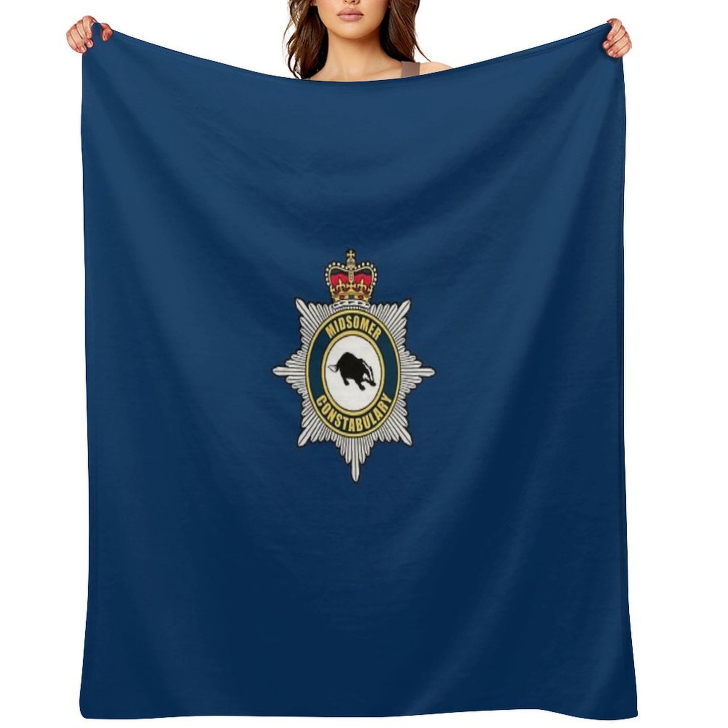 MIDSOMER CONSTABULARY Eco-conscious Throw Blanket