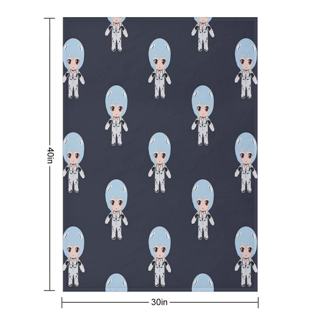 Rei Plush Design Travel-friendly Throw Blanket