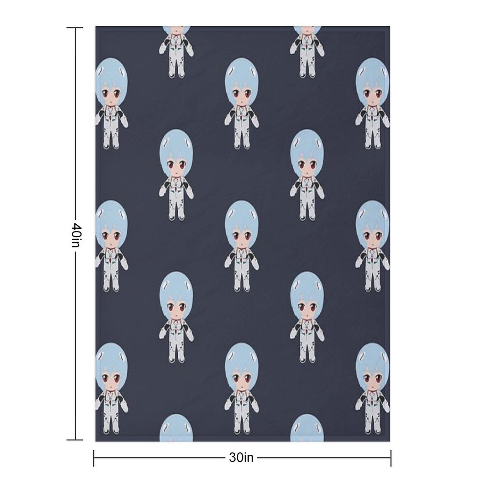 Rei Plush Design Travel-friendly Throw Blanket