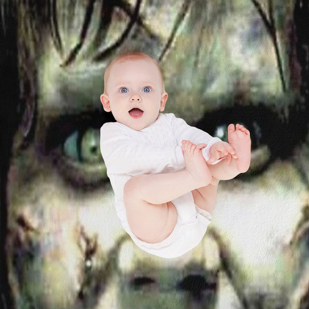 The Exorcist Horror Movie Eco-conscious Throw Blanket
