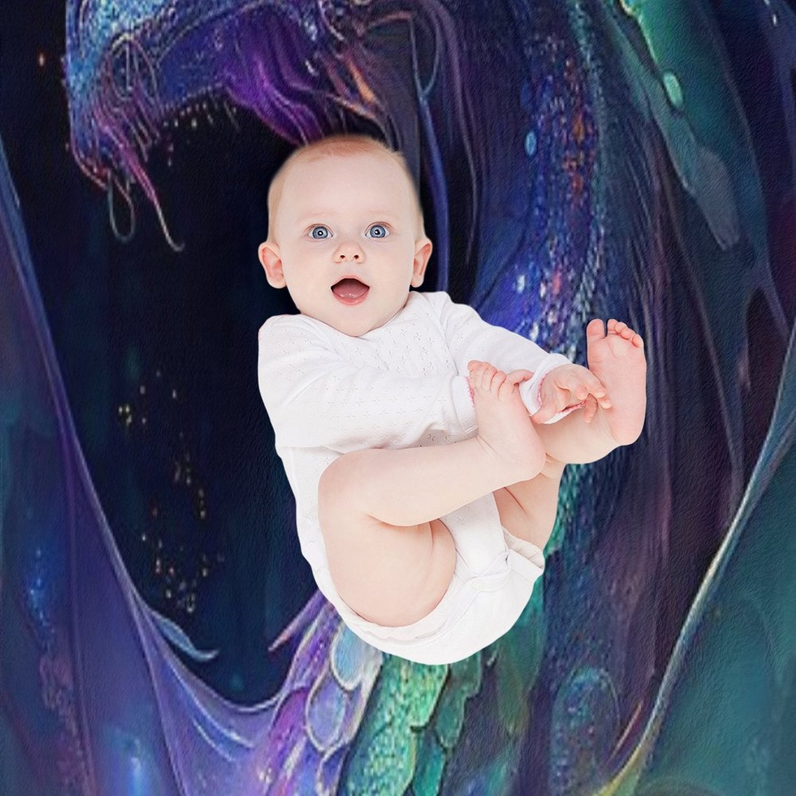 Celestial Dragon Premium Throw Blanket