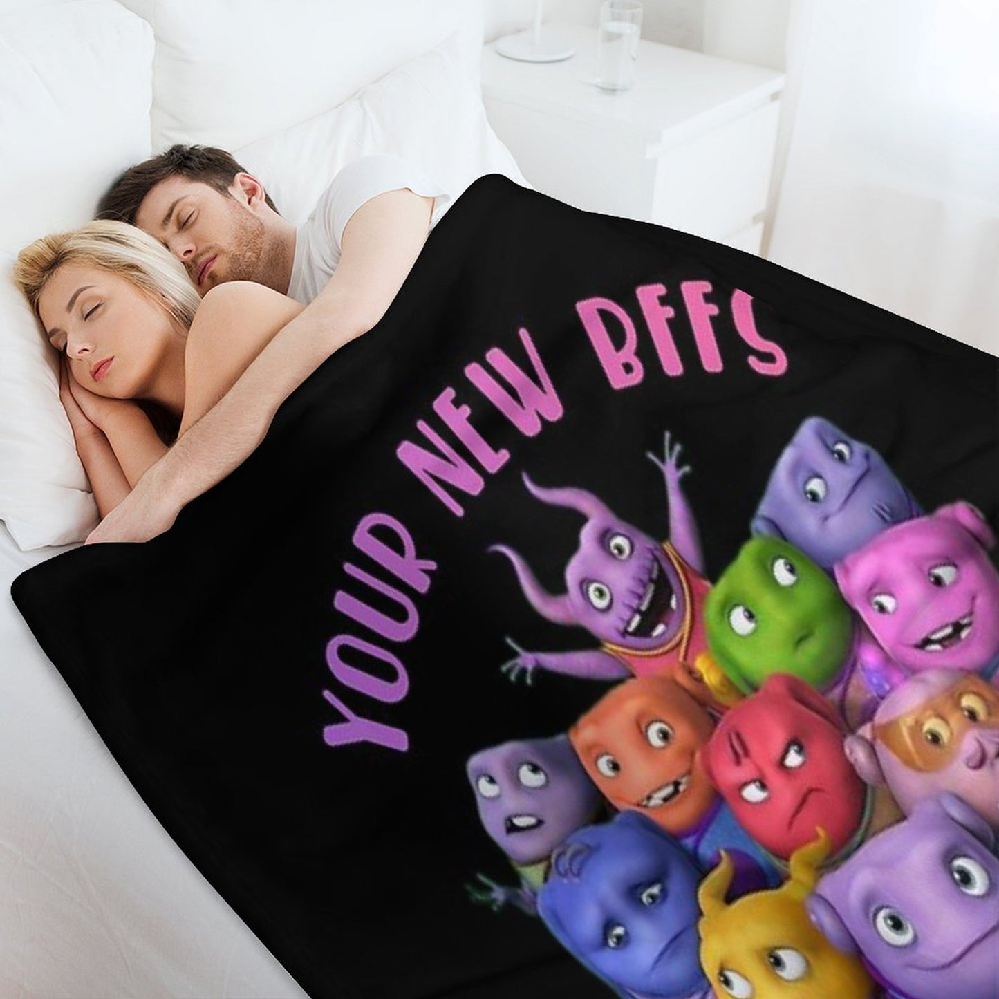 Your New BFFS Are Here Comfort Throw Blanket