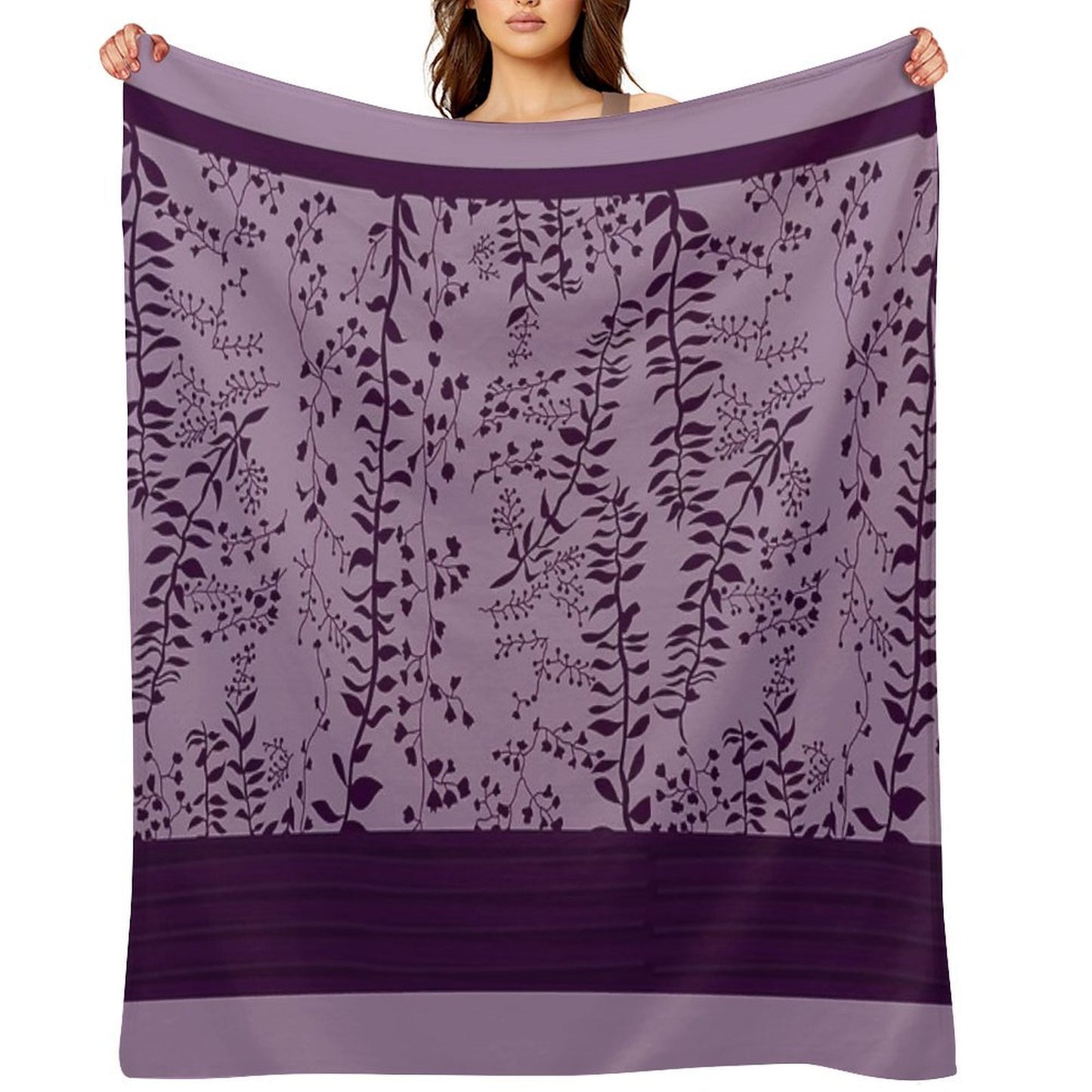 Bella Swan's Comforter Set Replica  Purples Cool - Version 2  Twilight Saga Fanart Quick-dry Throw Blanket