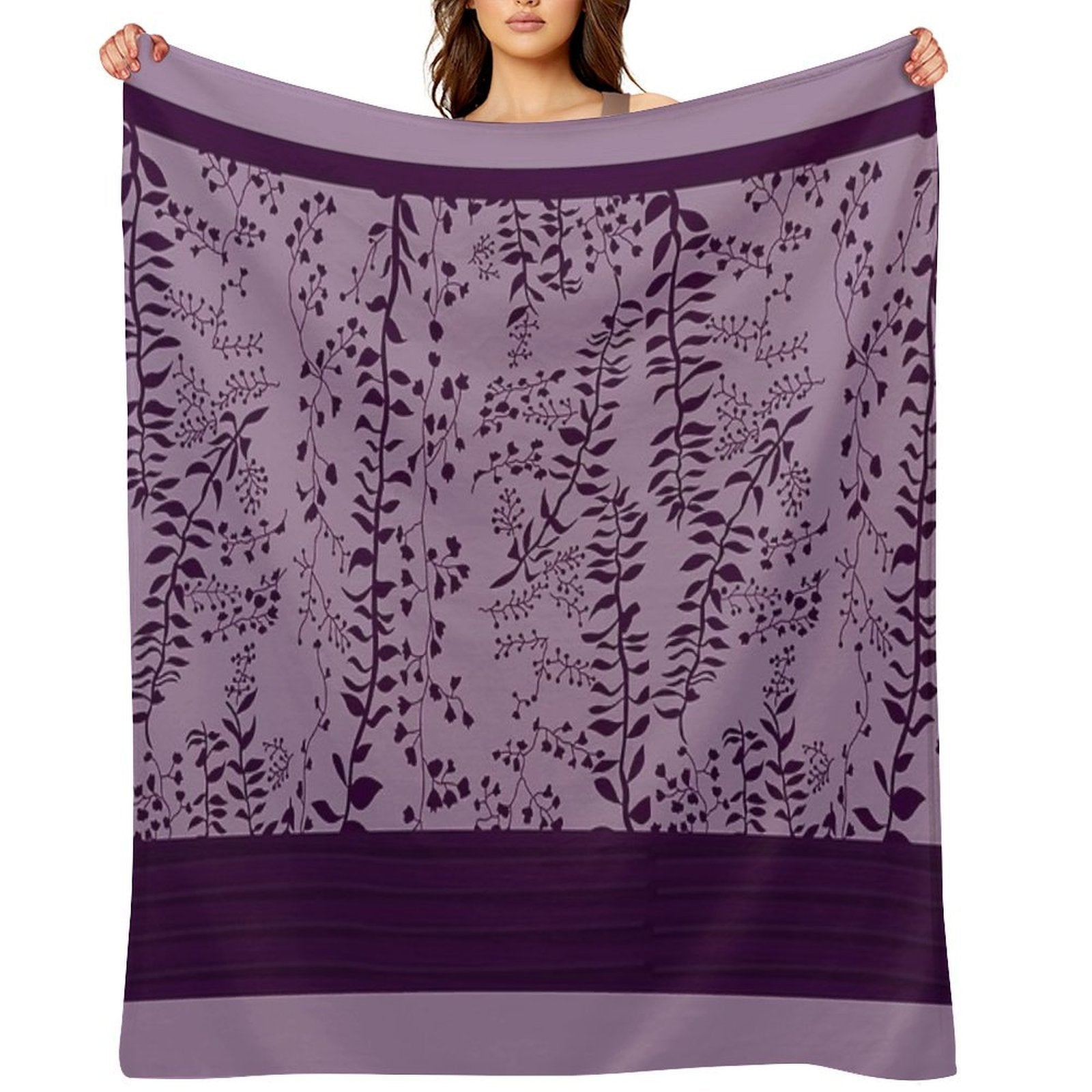 Bella Swan's Comforter Set Replica  Purples Cool - Version 2  Twilight Saga Fanart Quick-dry Throw Blanket