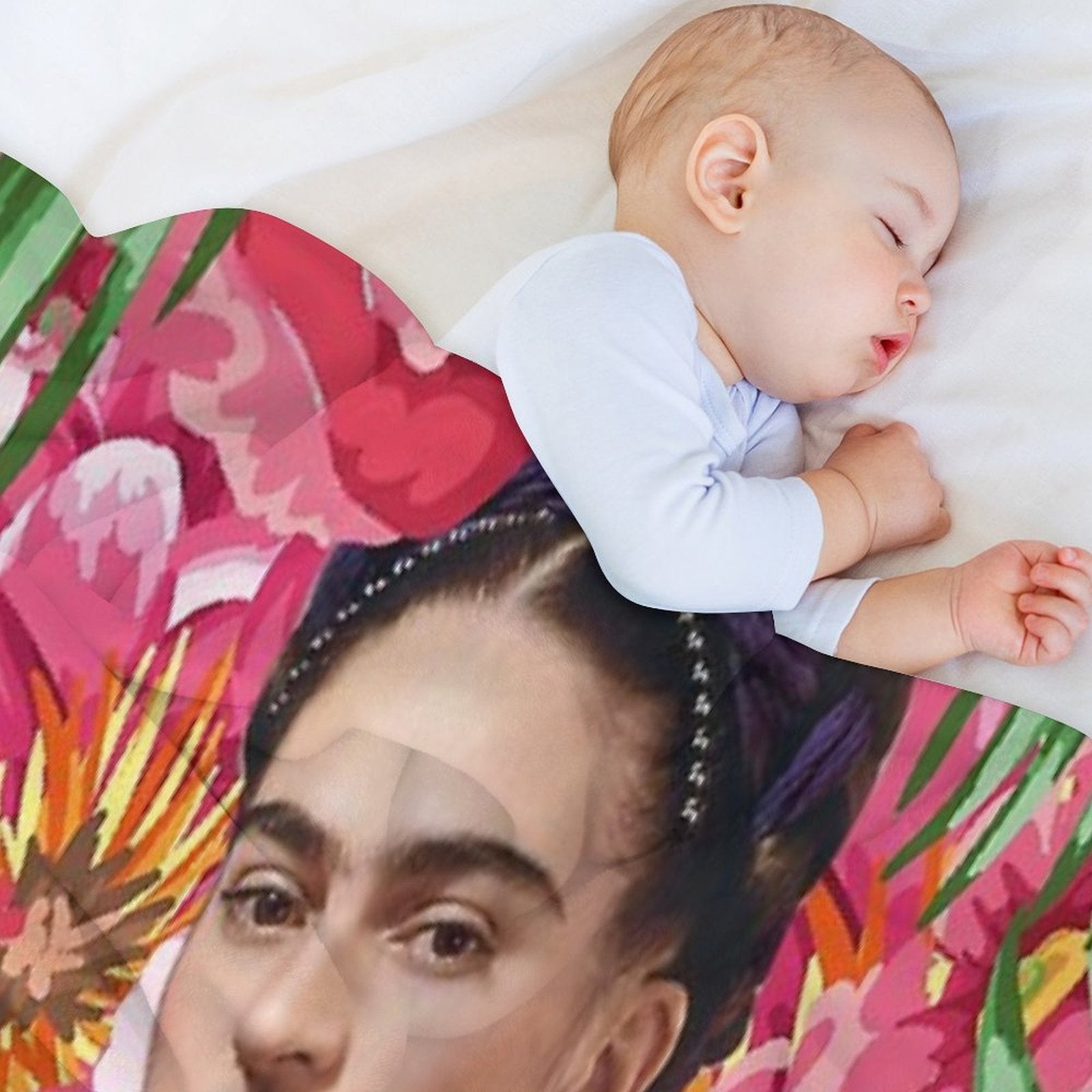 Forever Frida Kahlo Plush Throw Blanket