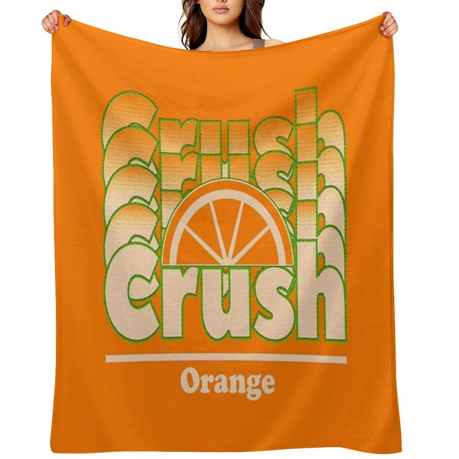 Orange Crush Gift-ready Throw Blanket