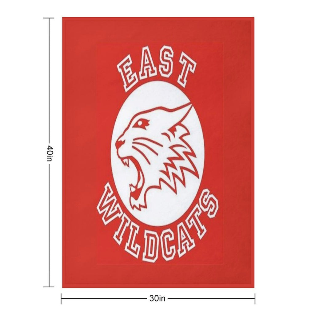 East High Wildcats Premium Throw Blanket