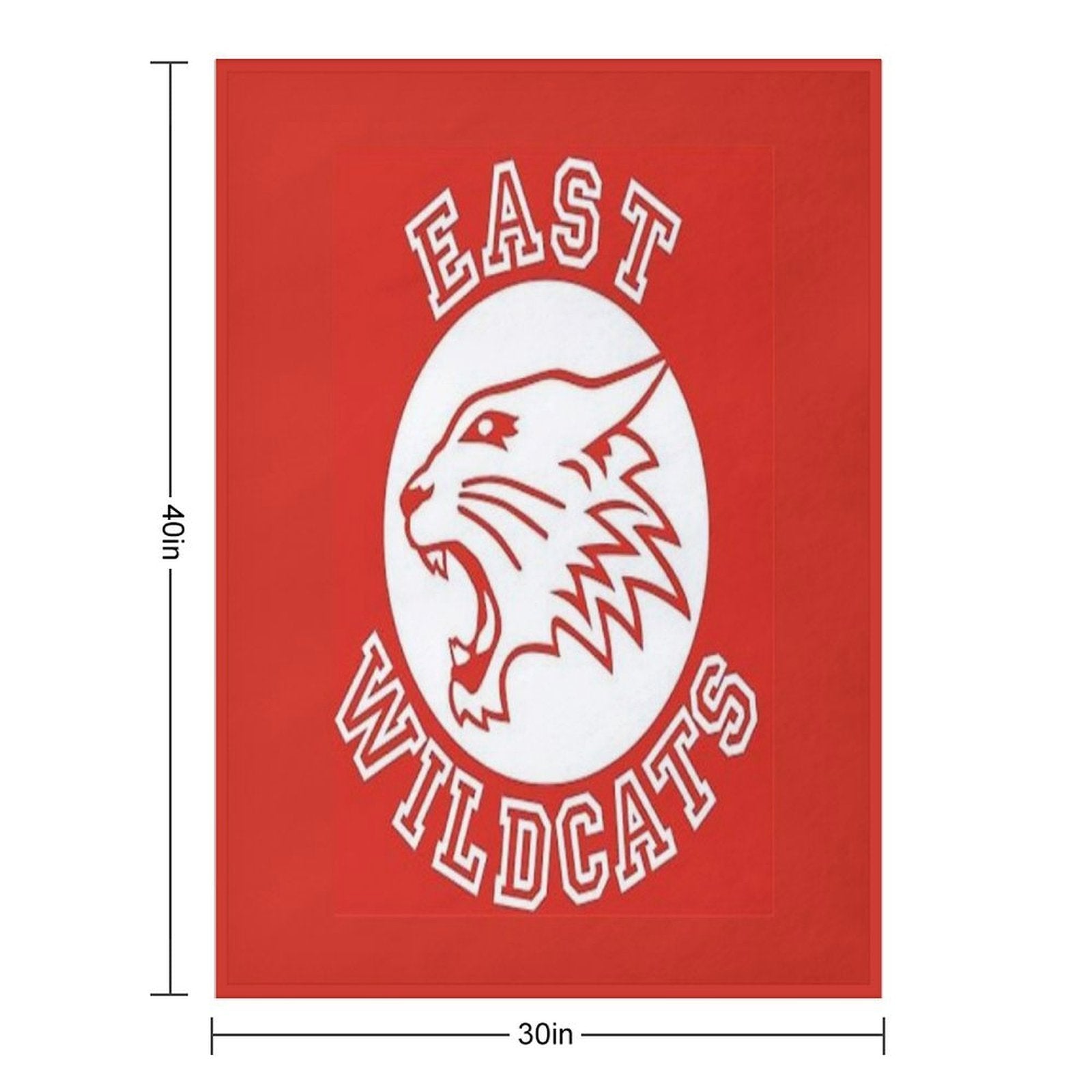 East High Wildcats Premium Throw Blanket