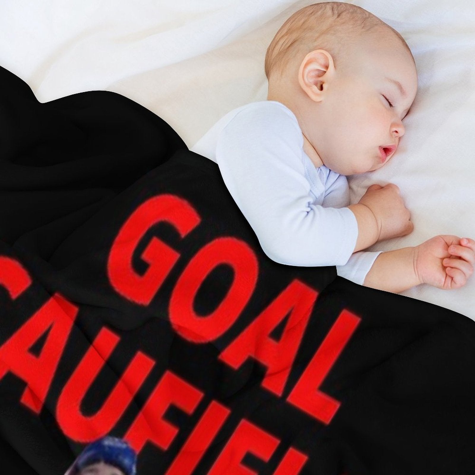 GOAL CAUFIELD Velvety-soft Throw Blanket