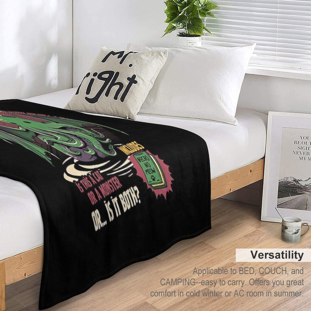 Cathulhu Versatility Throw Blanket