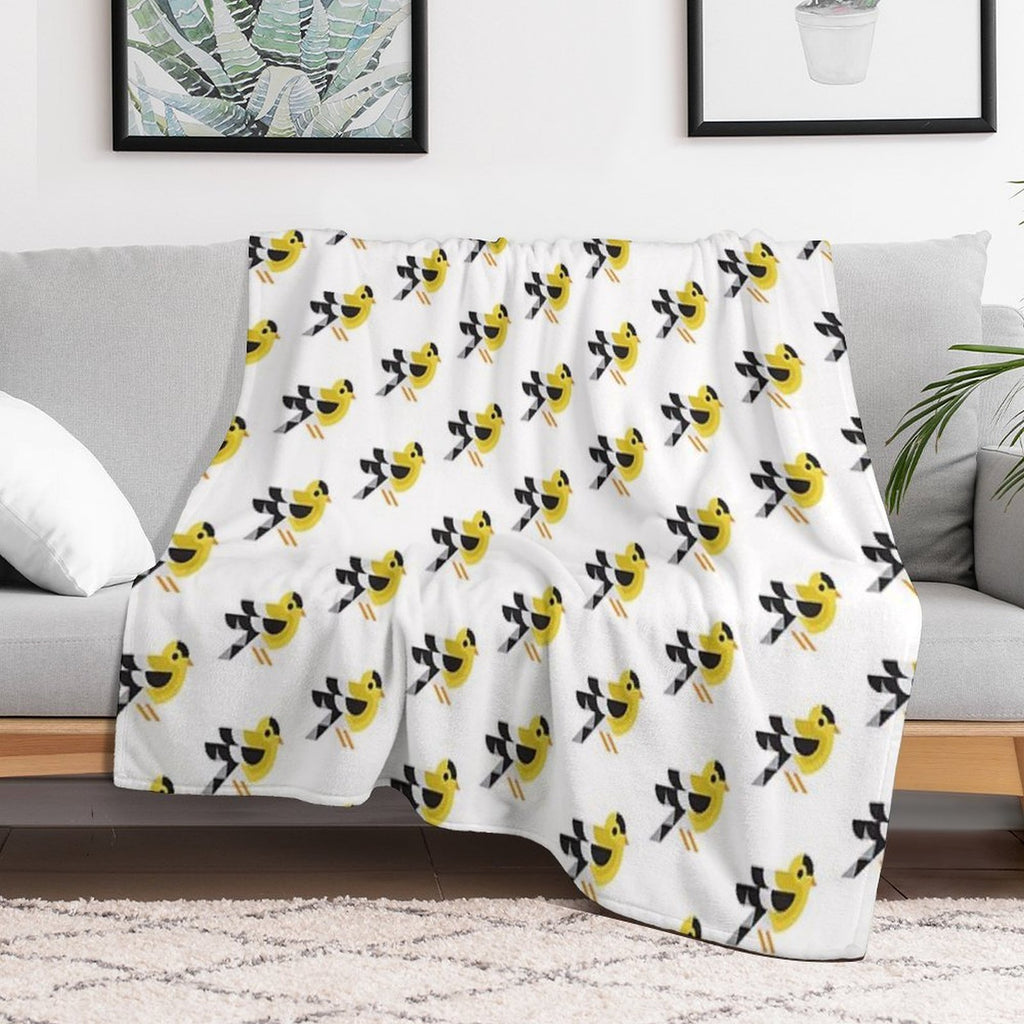 Goldfinch Anti-pilling Throw Blanket