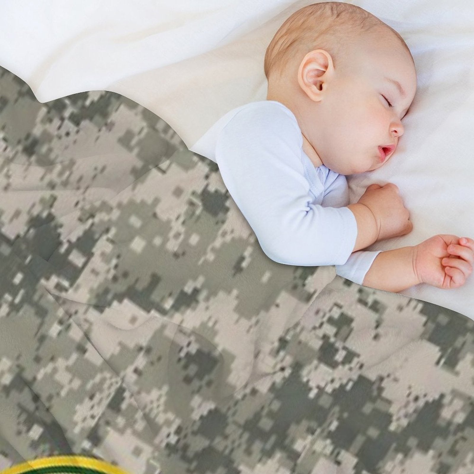 United States Army Sustainable Throw Blanket
