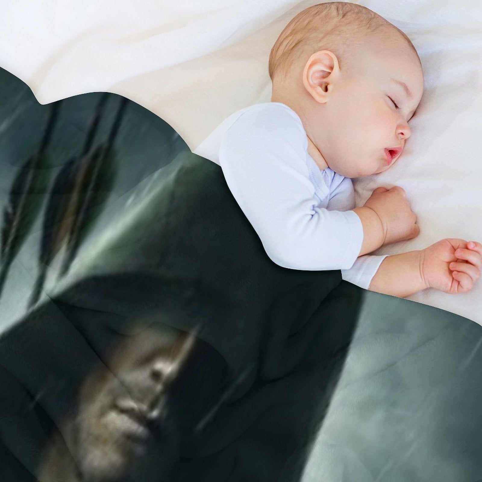 Oliver Queen The Green Arrow Poster Sustainable Throw Blanket