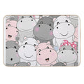 Hippo Baby  Fade-Resistant Bath Mat