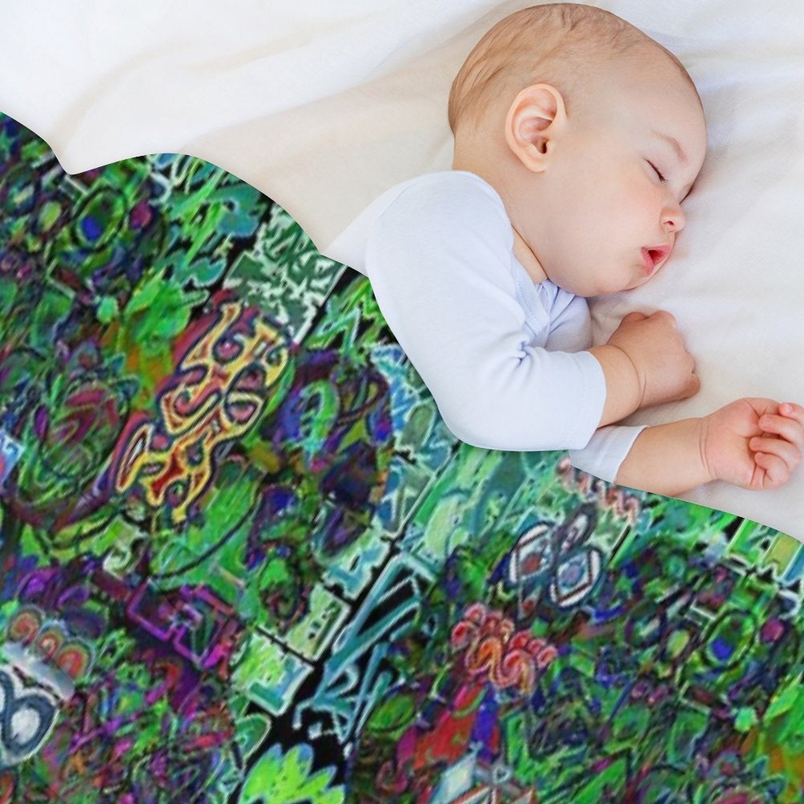 Pop Abstract All-season Throw Blanket