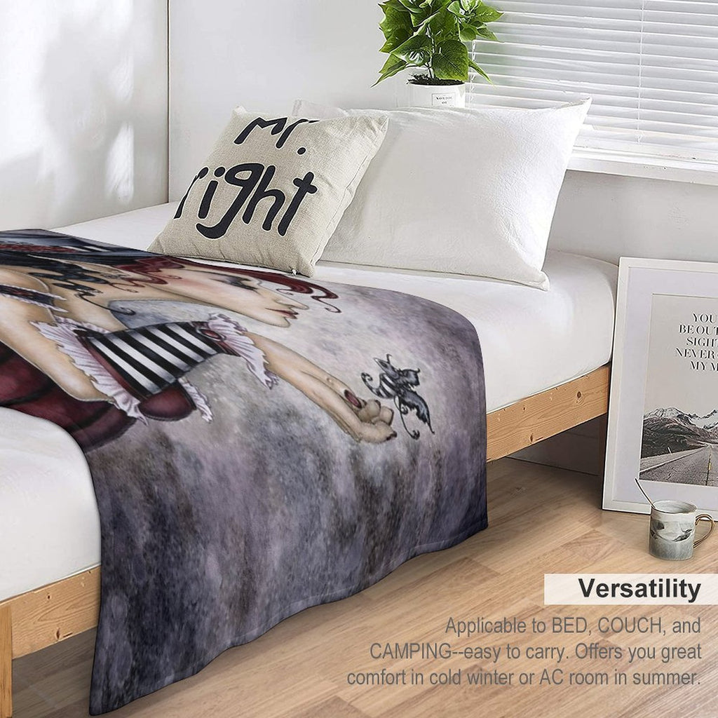 Fae Risque Multi-functional Throw Blanket
