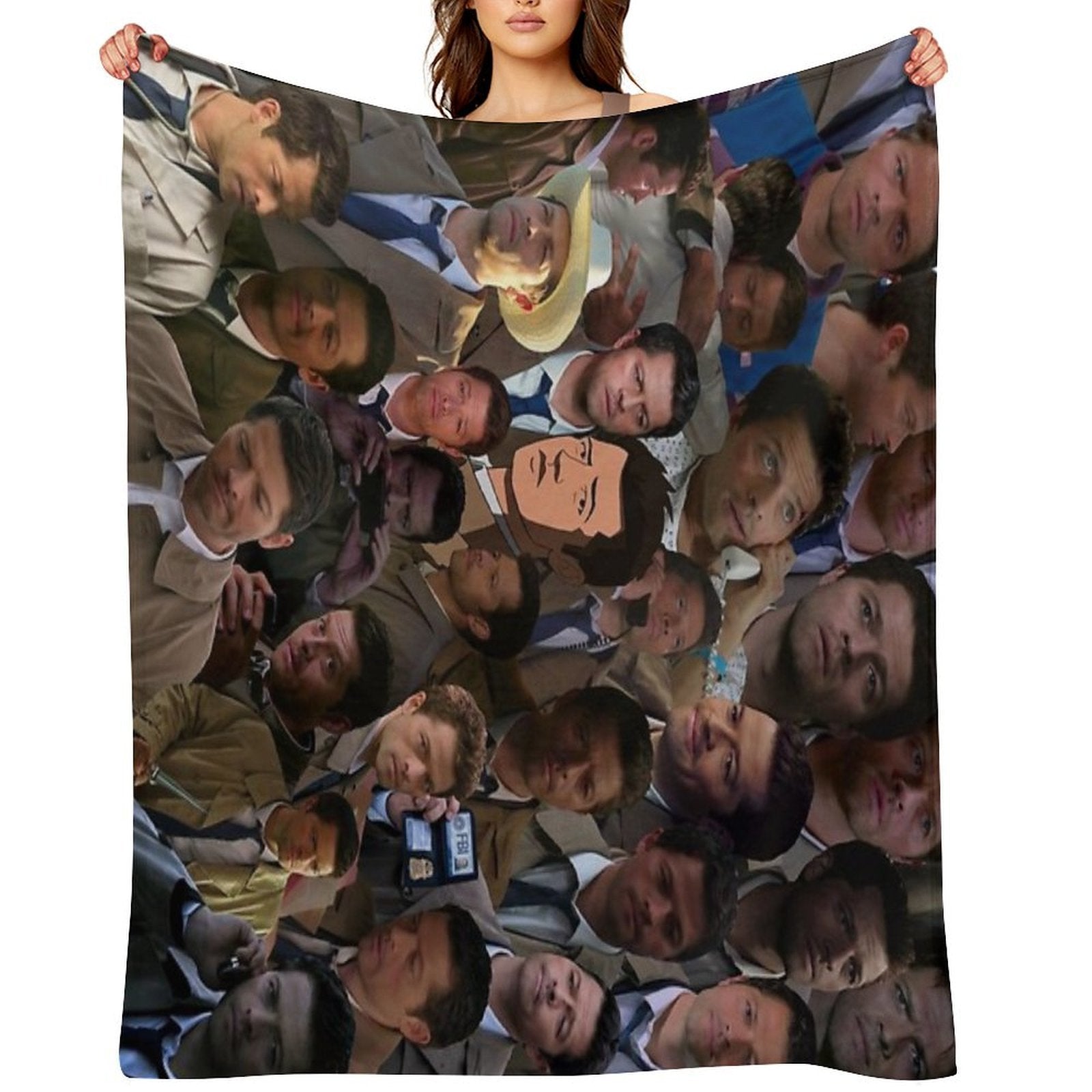 Castiel Collage Blanket All-season Throw Blanket