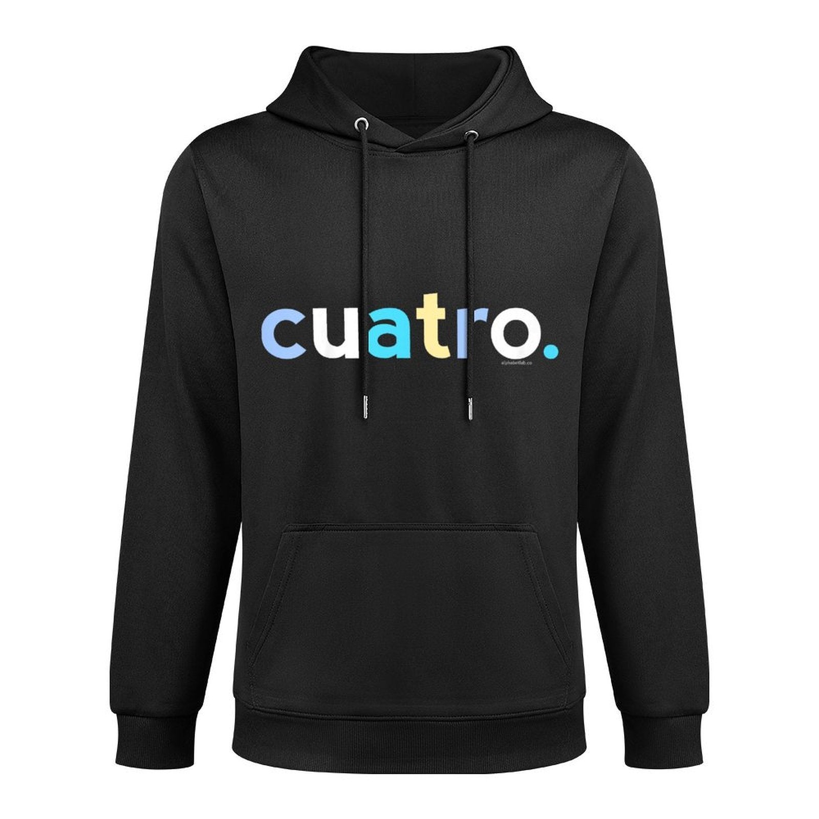 Kids 4th Birthday Boy 4 Year Old Cuatro Anos  Spanish Gift Adjustable Hood Hoodie