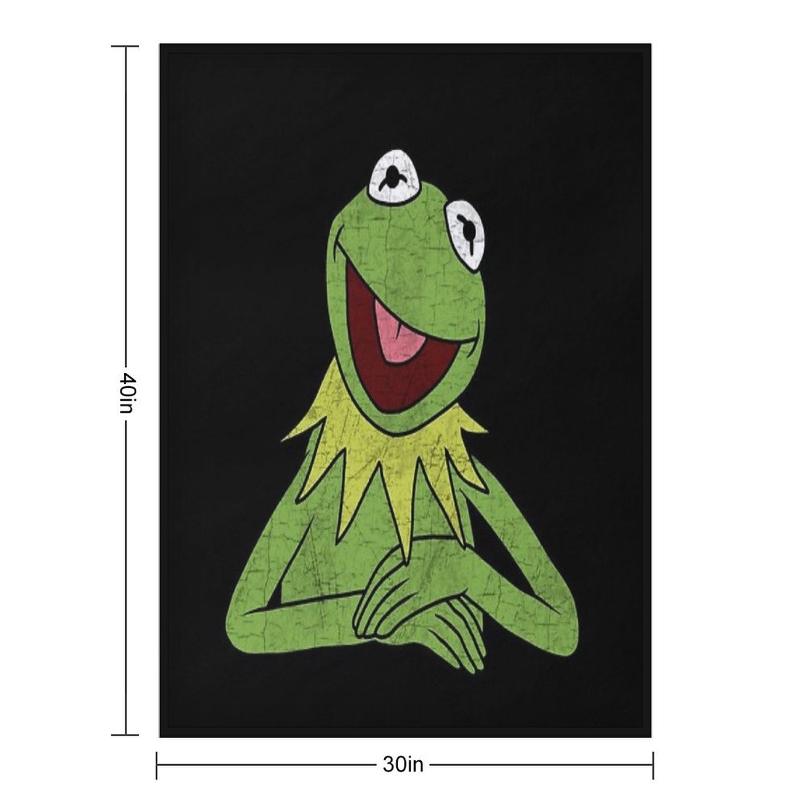 Kermit The Frog Multi-functional Throw Blanket