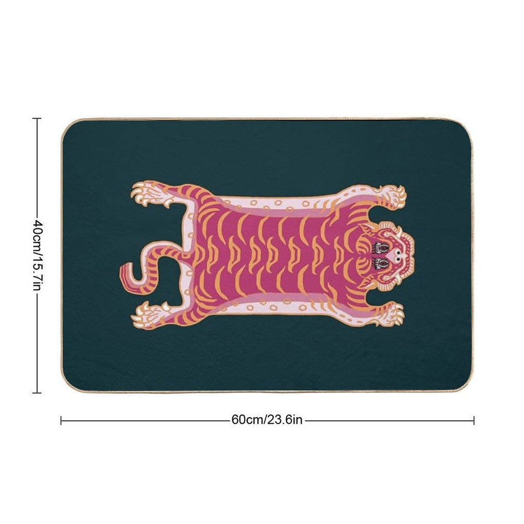 TIBETAN TIGER RUG-5 Durable Bath Mat