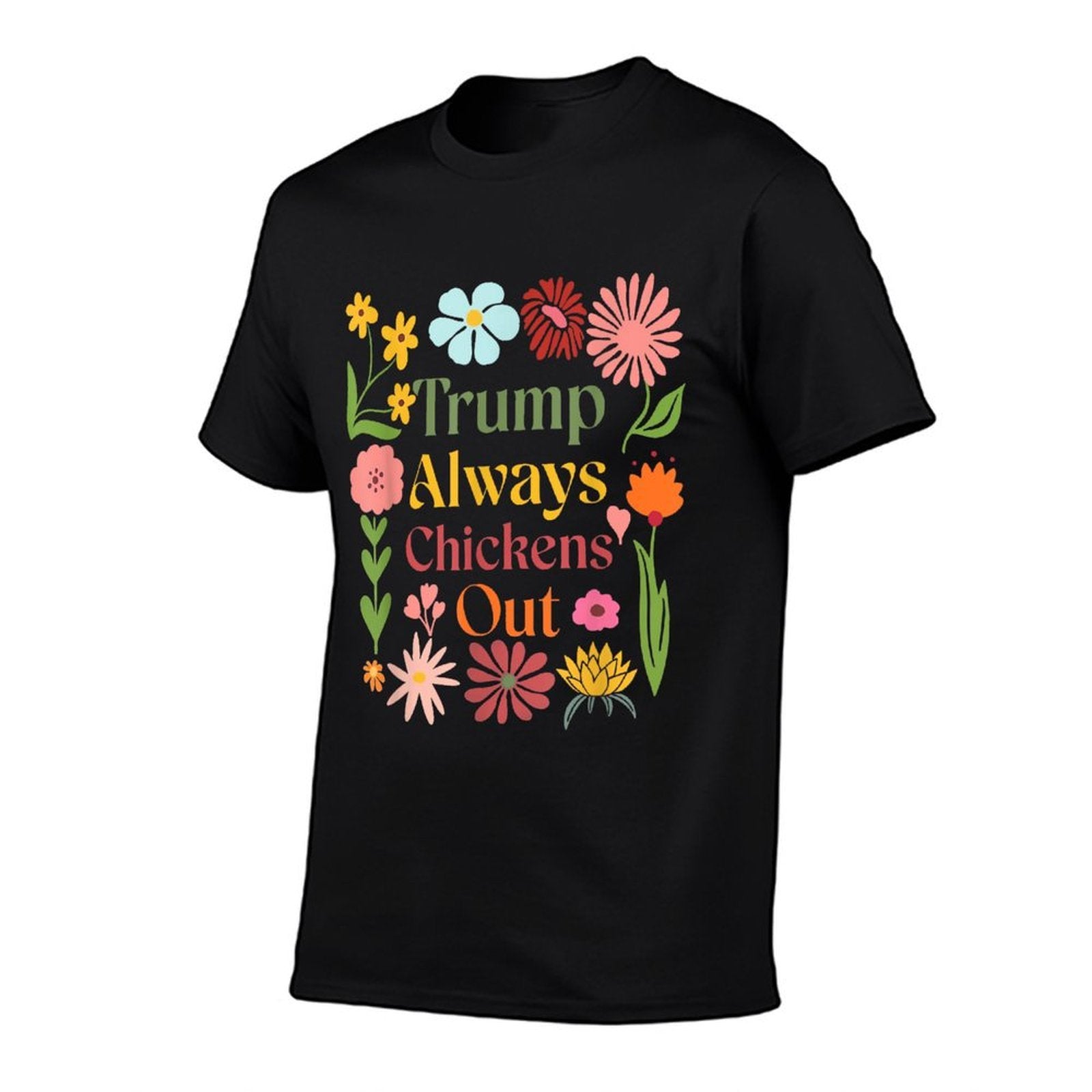 Trumps Always Chicken Out Taco America Vintage  Cotton T-Shirt