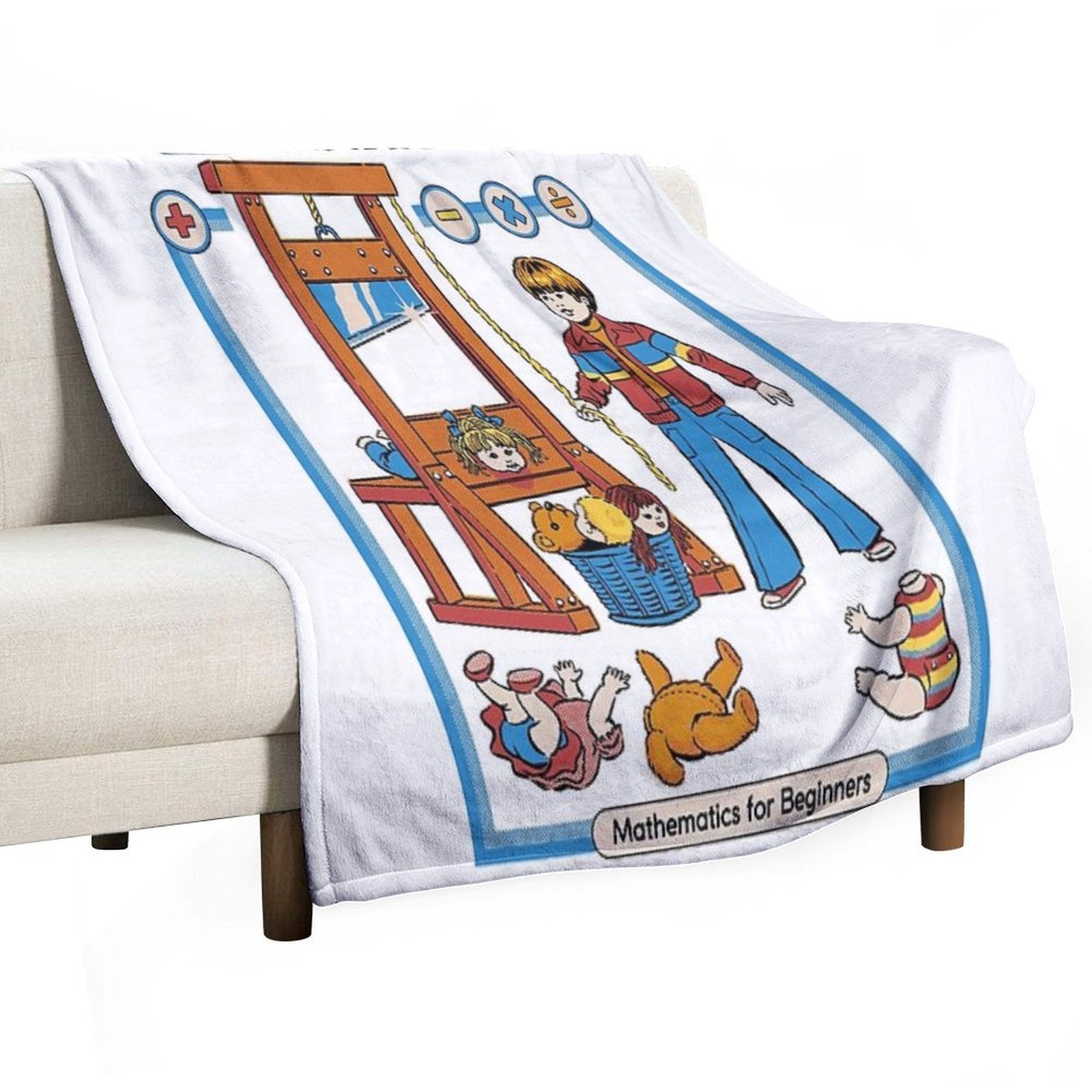 Learn About Subtraction All-season Throw Blanket