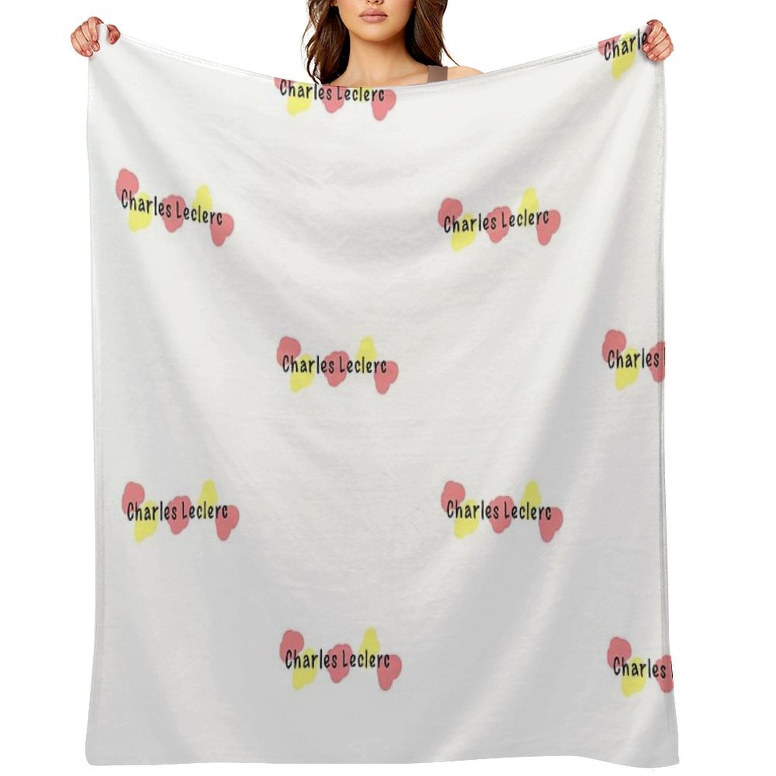 Charles Leclerc - Looks Like Water Colour Easy Care Throw Blanket