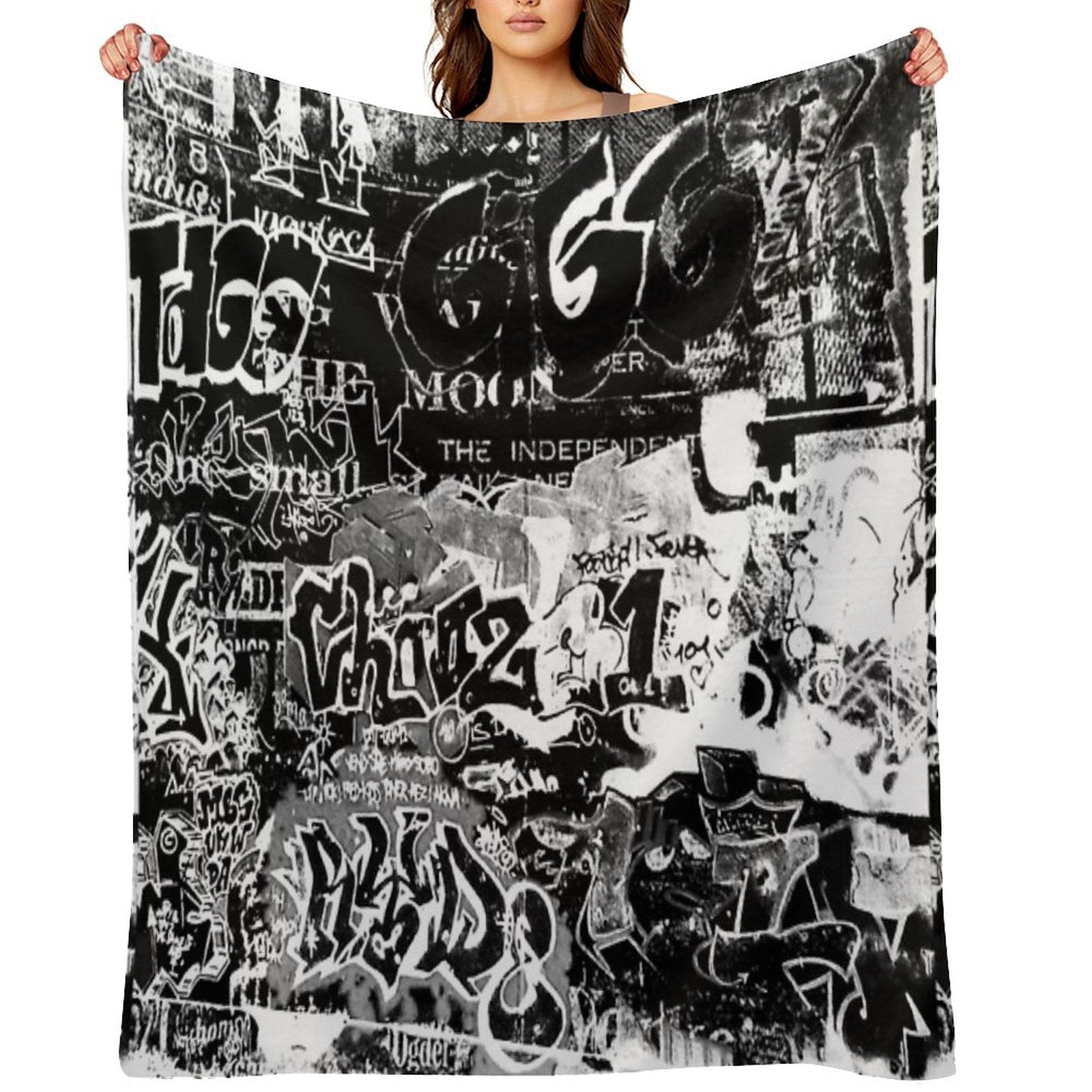 Graffiti Comfort Throw Blanket