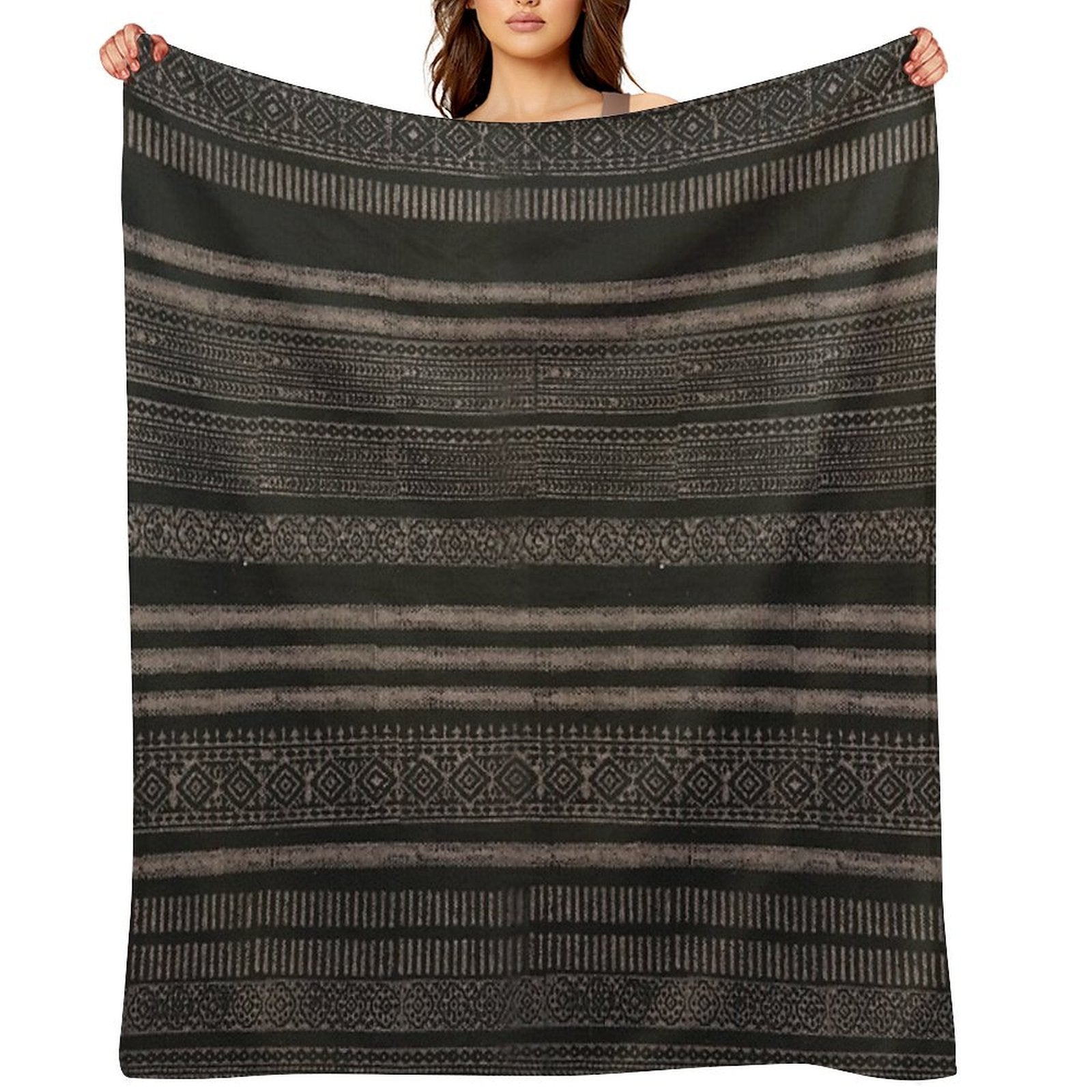 Antique Persian Rug 1 Quick-dry Throw Blanket