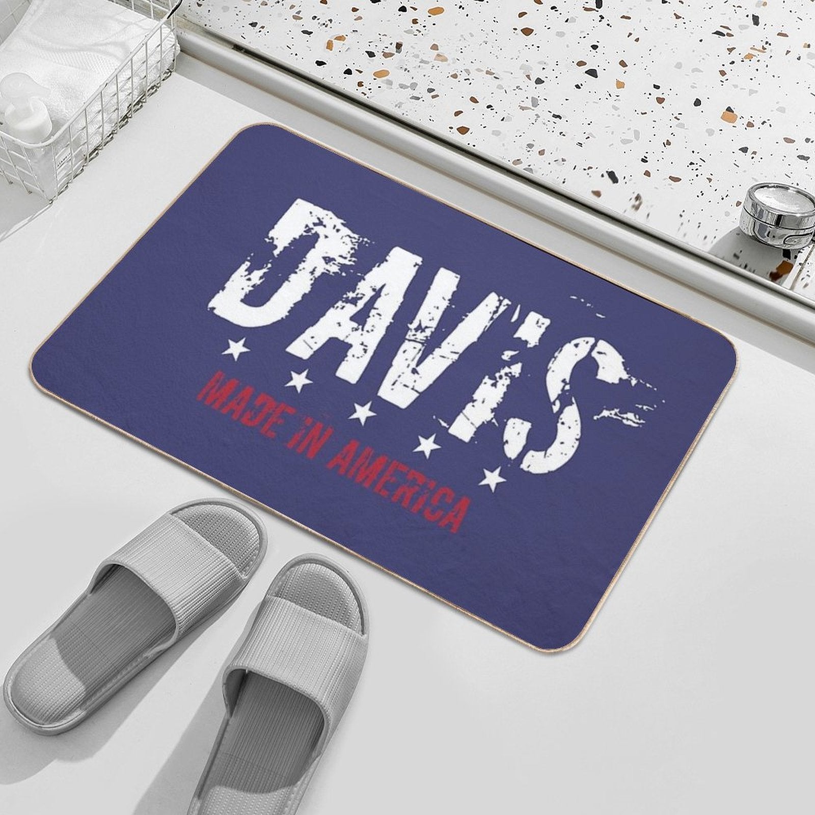 Davis - Made in America  Versatile Bath Mat