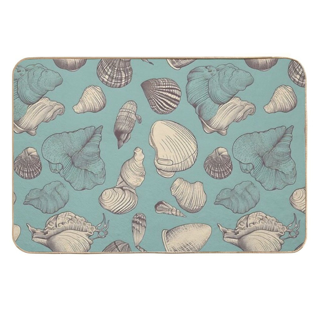 Shells Design  Eco-Friendly Bath Mat