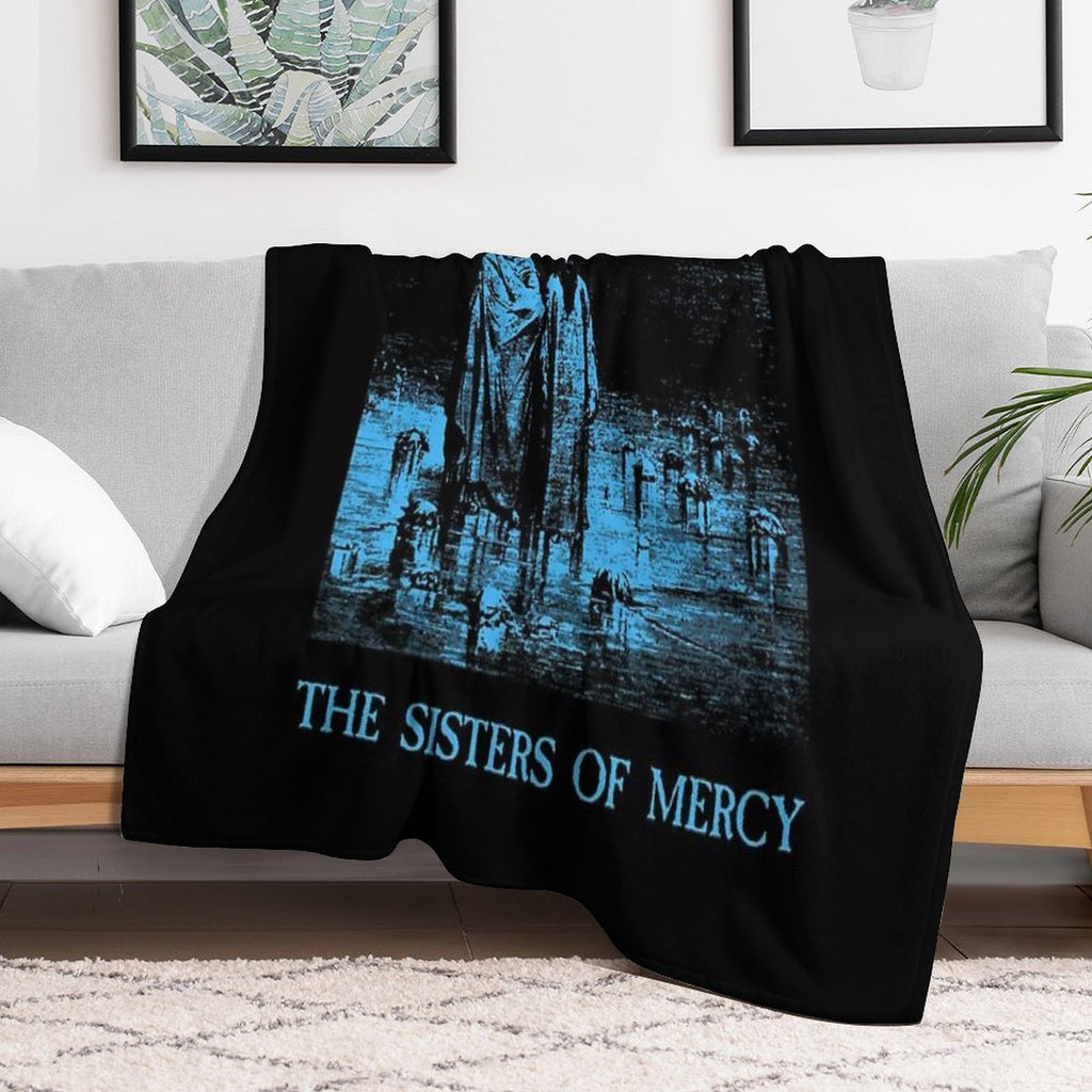 Body And Soul - The Sisters of Mercy Easy Care Throw Blanket