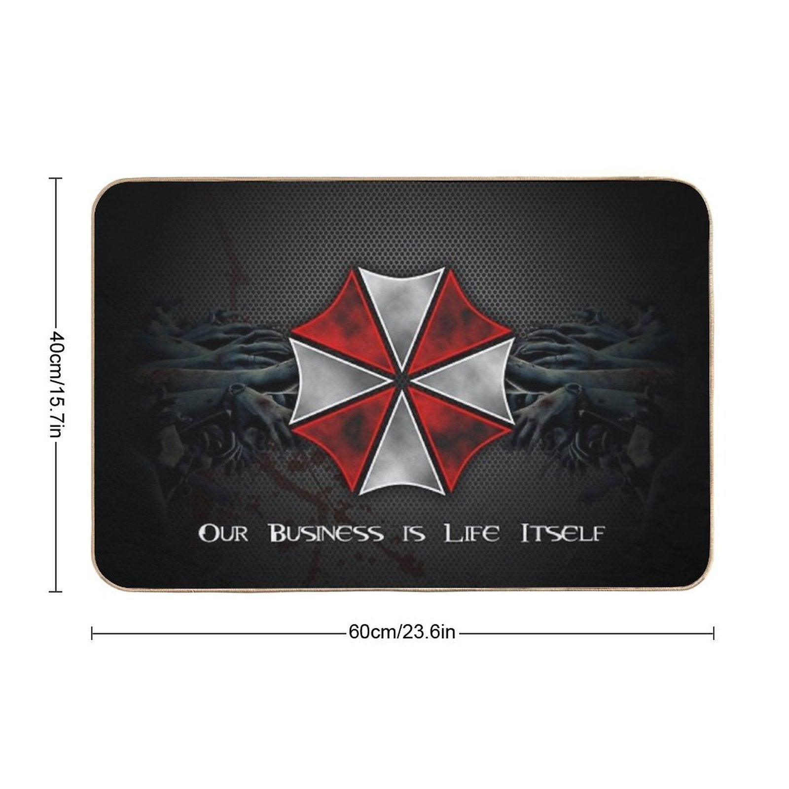 Resident Evil  Slip-Resistant Bath Mat
